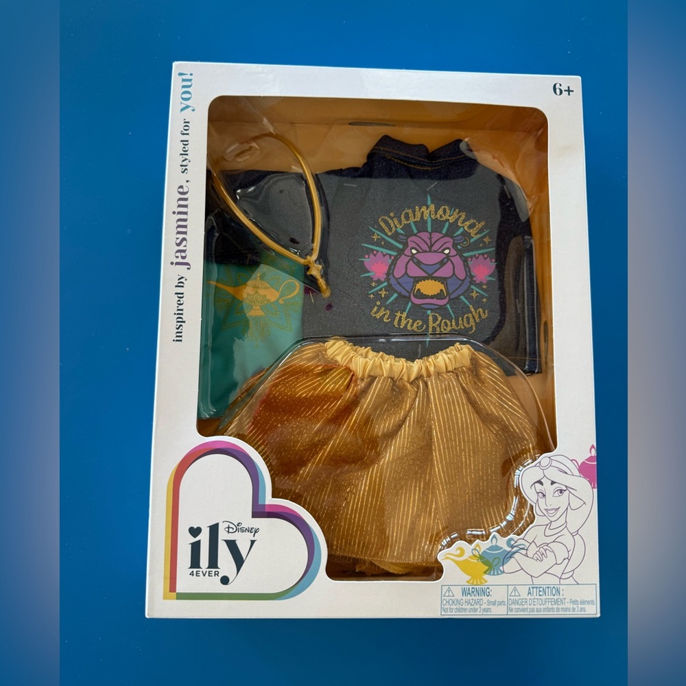Disney ily Jasmine doll outfit set